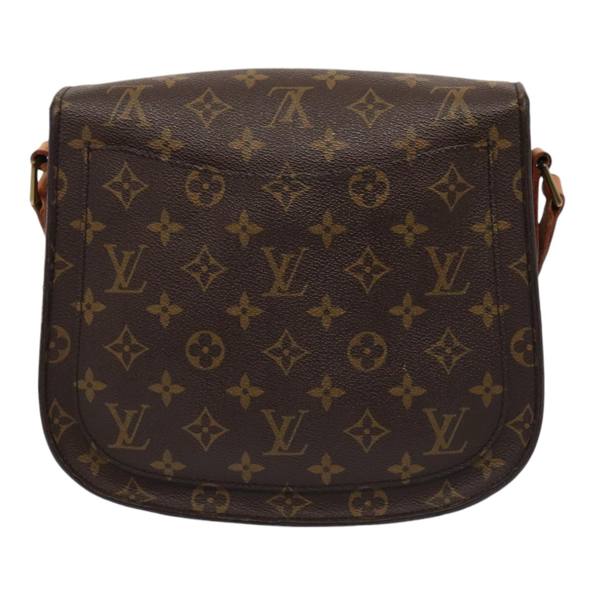 LOUIS VUITTON Monogram Saint Cloud GM Shoulder Bag LV Auth ar12475