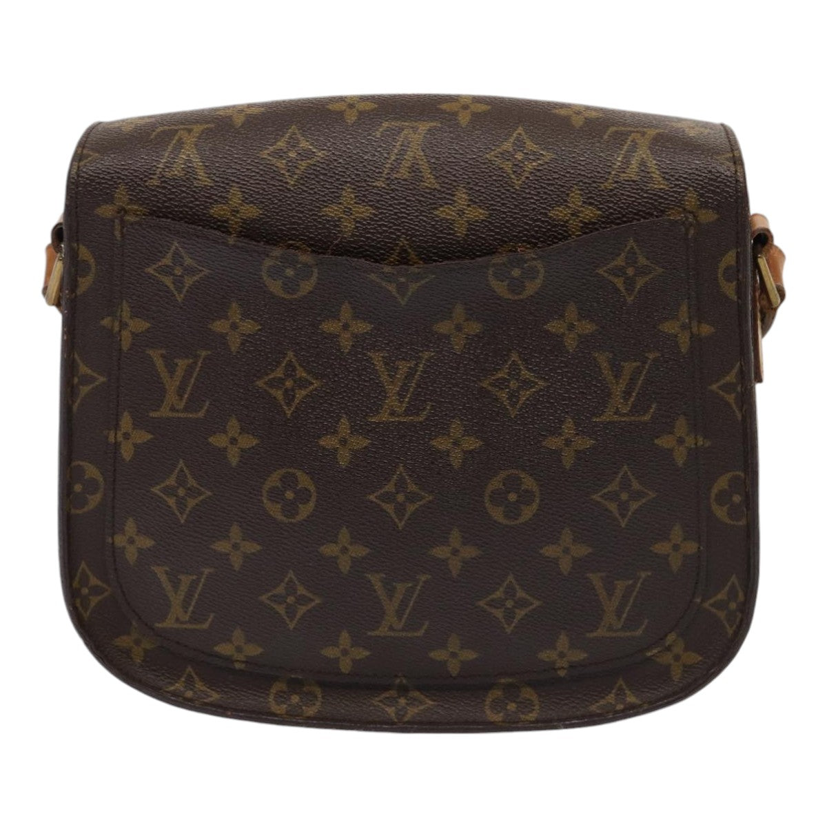 LOUIS VUITTON Monogram Saint Cloud GM Shoulder Bag LV Auth ar12476