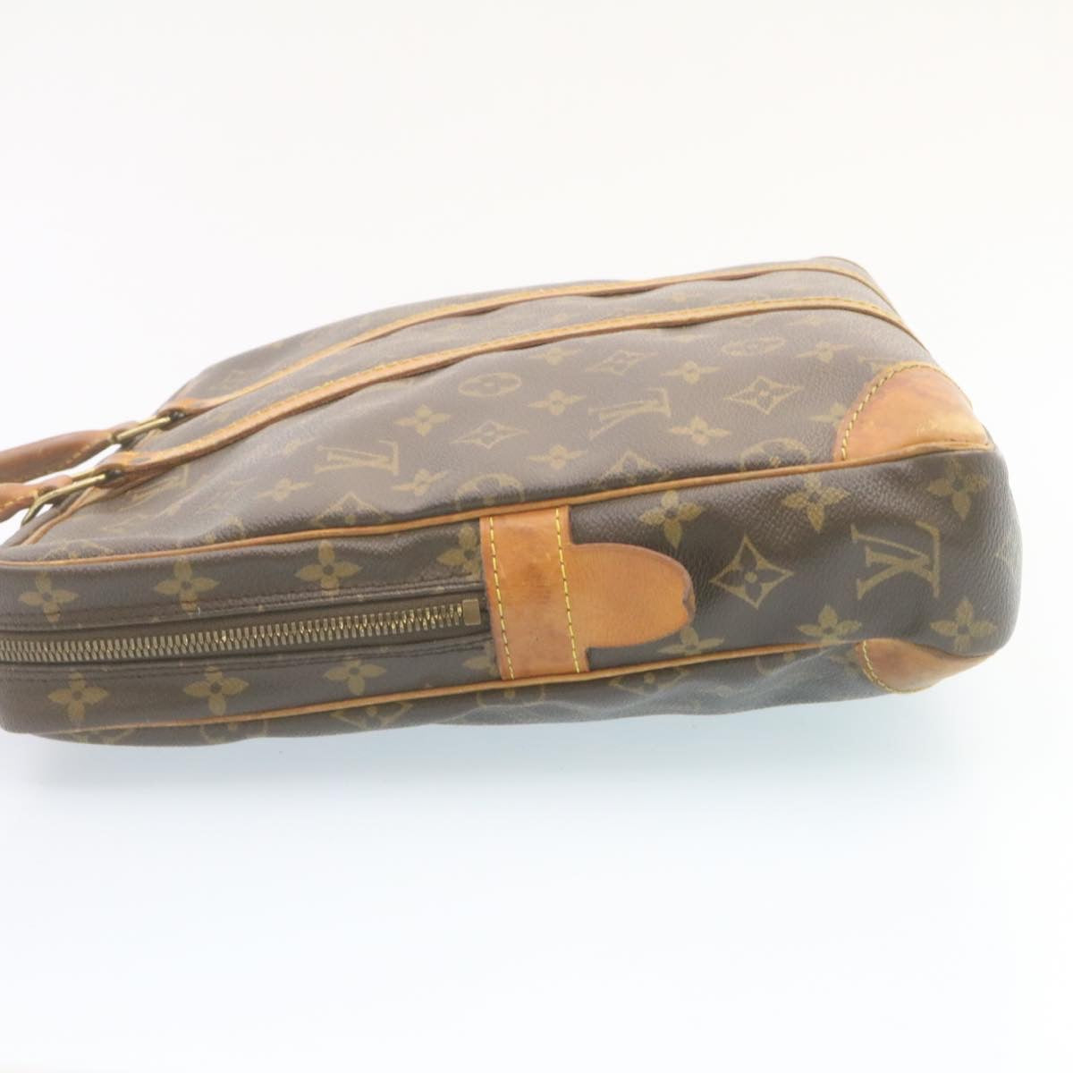 LOUIS VUITTON Monogram PorteDocuments Voyage Business Bag LV Auth ar6395