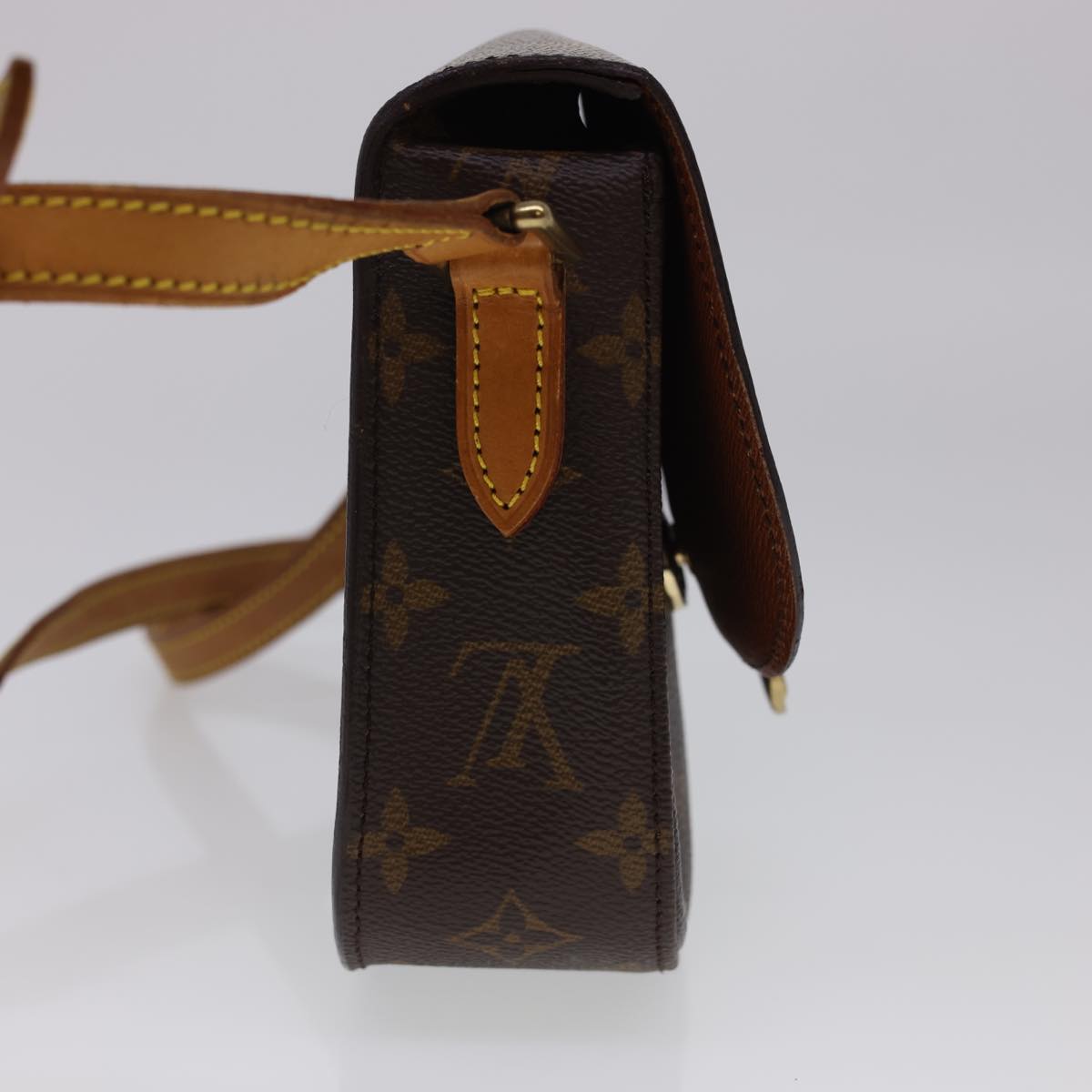 LOUIS VUITTON Monogram Saint Cloud PM Shoulder Bag LV Auth ar9262B