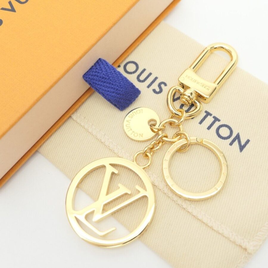 Louis Vuitton Metal Gold Porte Cles