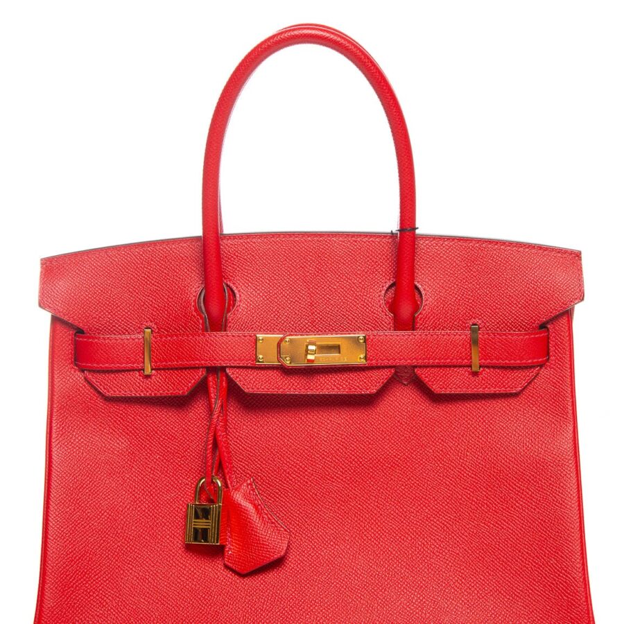 Hermès Rouge Casaque Epsom Leather Birkin 30 CM | Studio Nafay