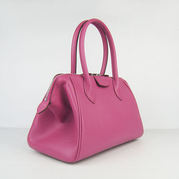 Luxury Hermes Paris Bombay Victoria Handbag peach