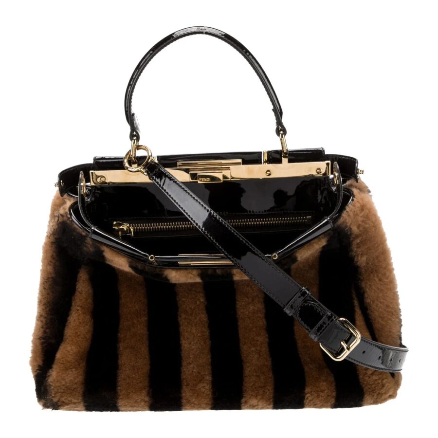 FENDI PEQUIN PEEKABOO MEDIUM BAG | Studio Nafay