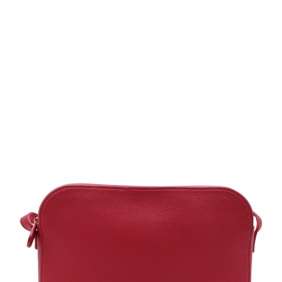 Logo Ville Camera Crossbody Bag Red | Studio Nafay