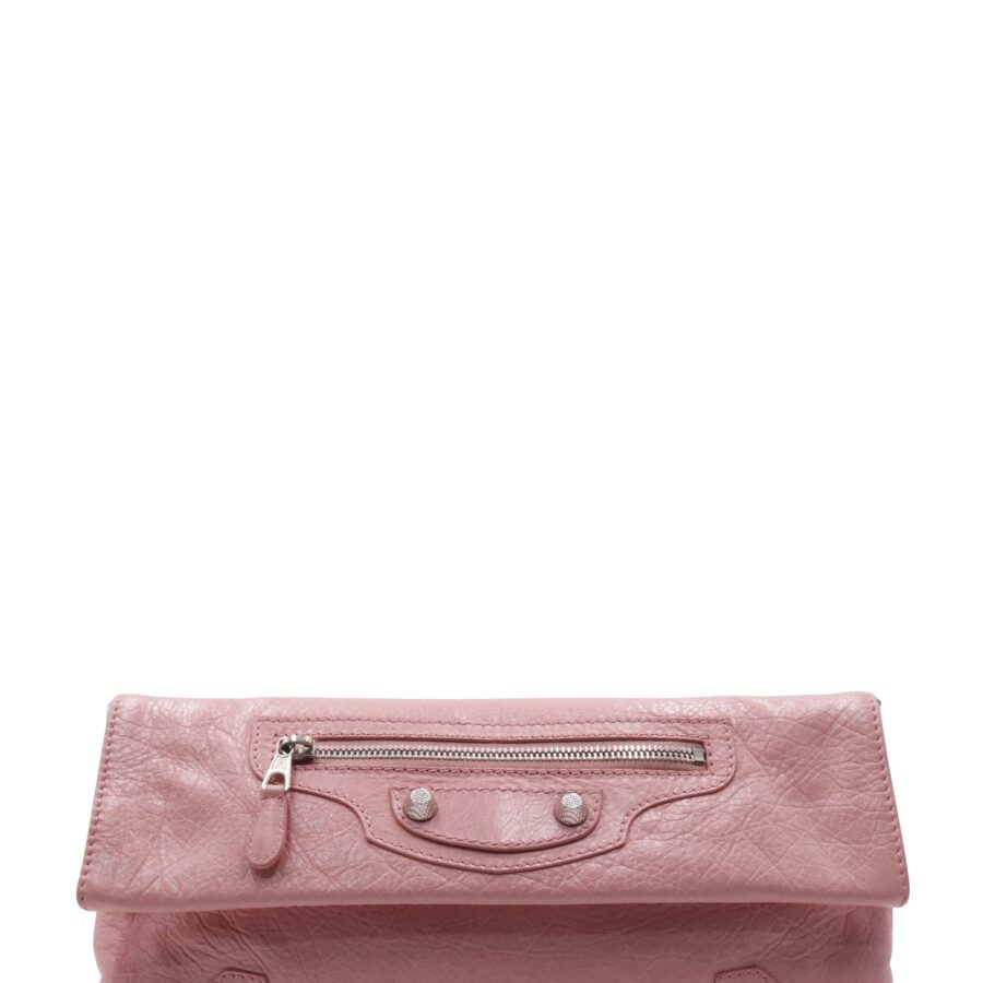Motorcross Giant 12 Envelope Clutch with Strap Pink | Studio Nafay