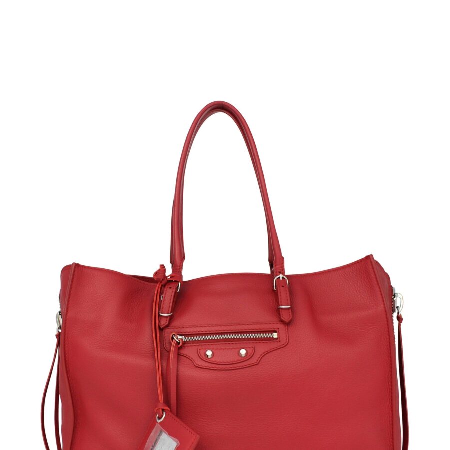 Papier B4 Zip Around Tote Red | Studio Nafay