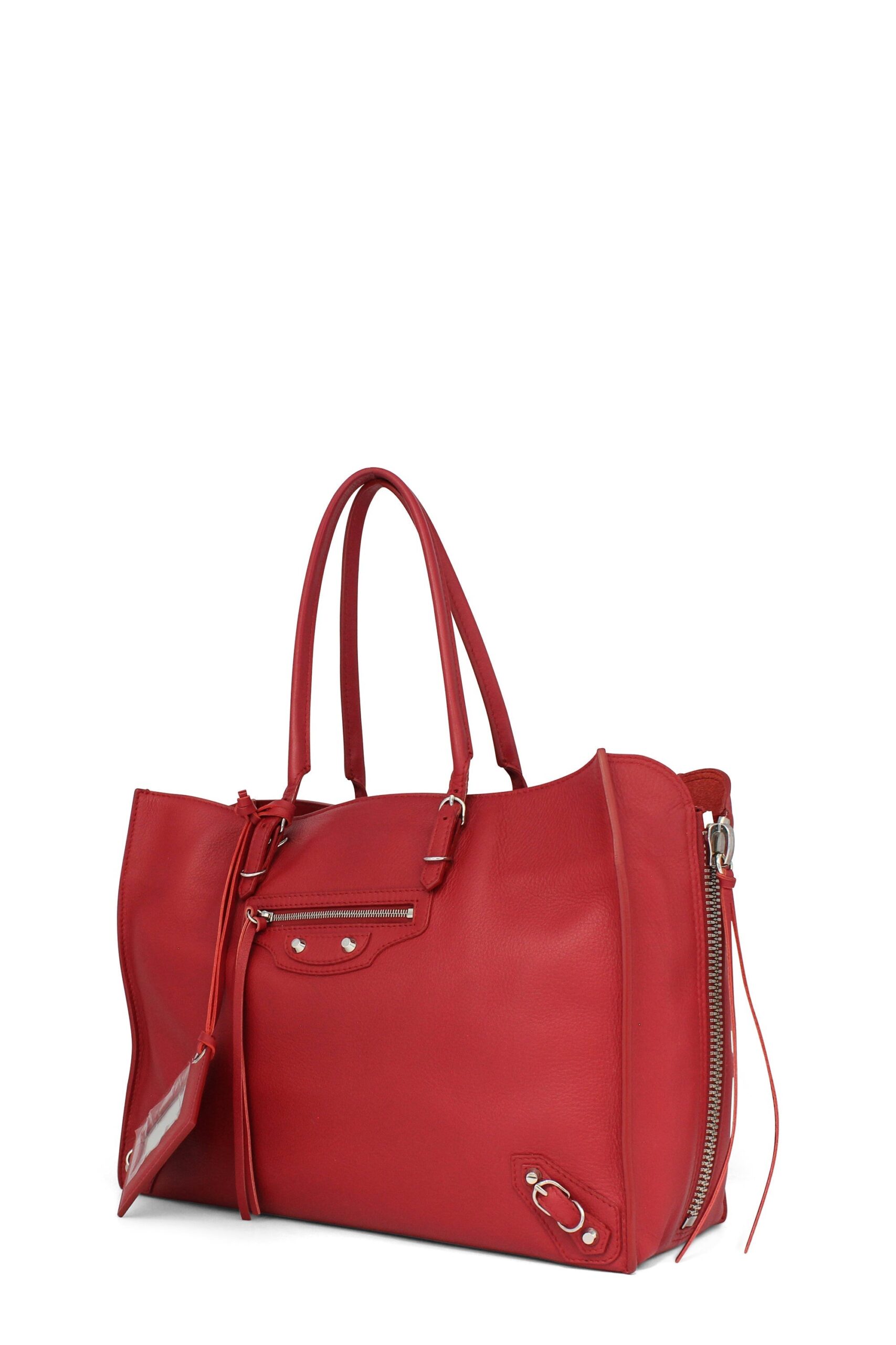Papier B4 Zip Around Tote Red