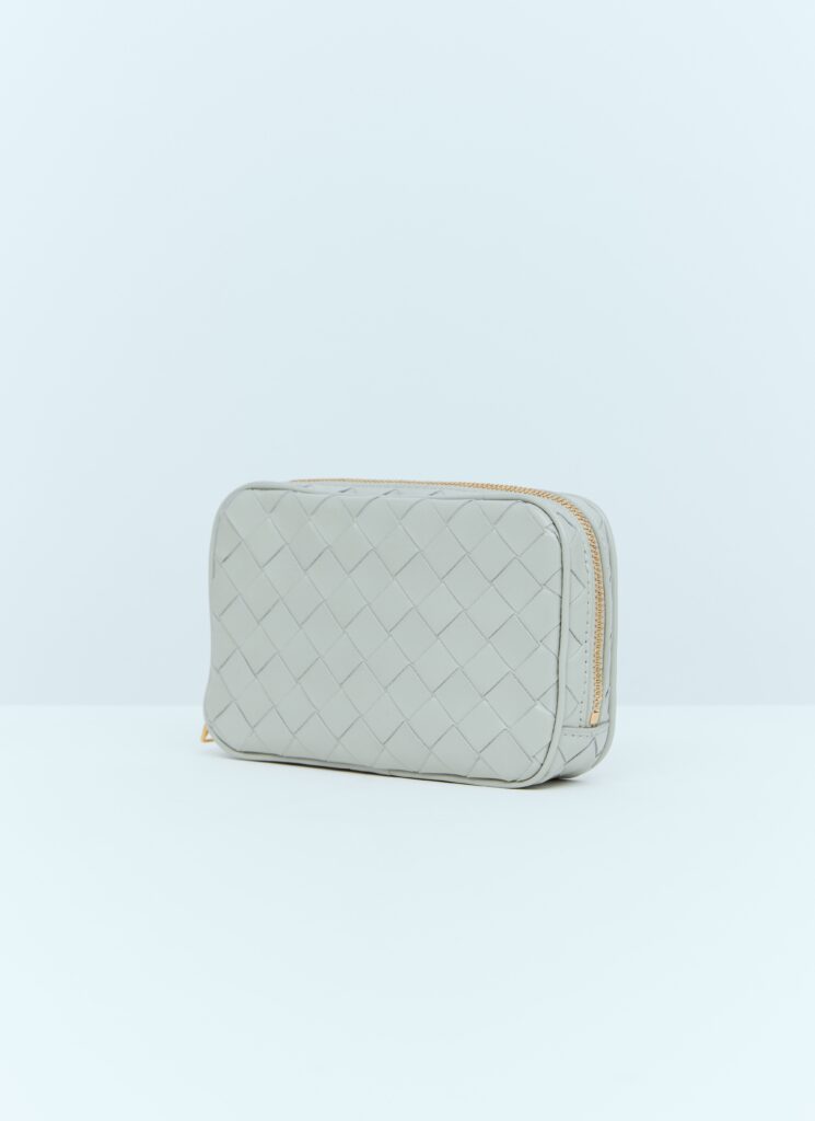 Bottega Veneta Women Small Intrecciato Zip Pouch - Product Image 2