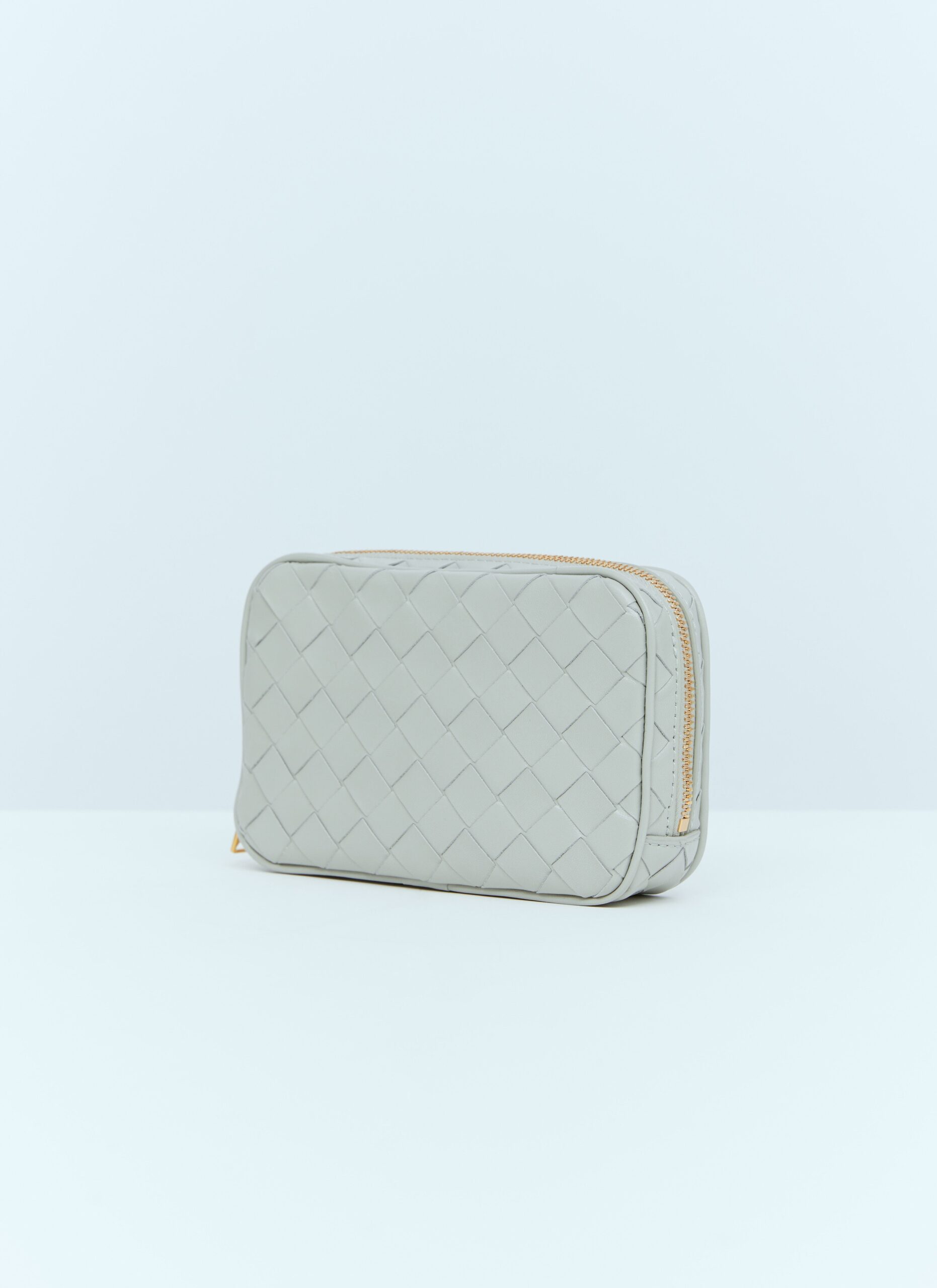 Bottega Veneta Women Small Intrecciato Zip Pouch