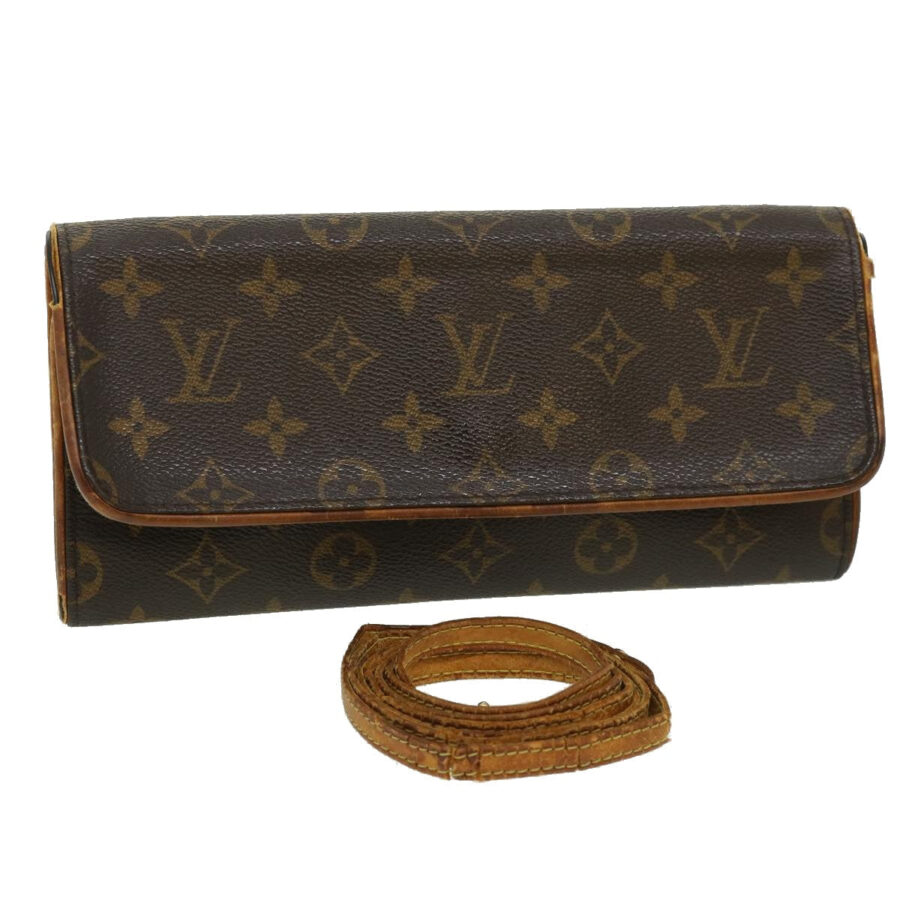 LOUIS VUITTON Monogram Pochette Twin GM Shoulder Bag LV Auth bs1560 | Studio Nafay