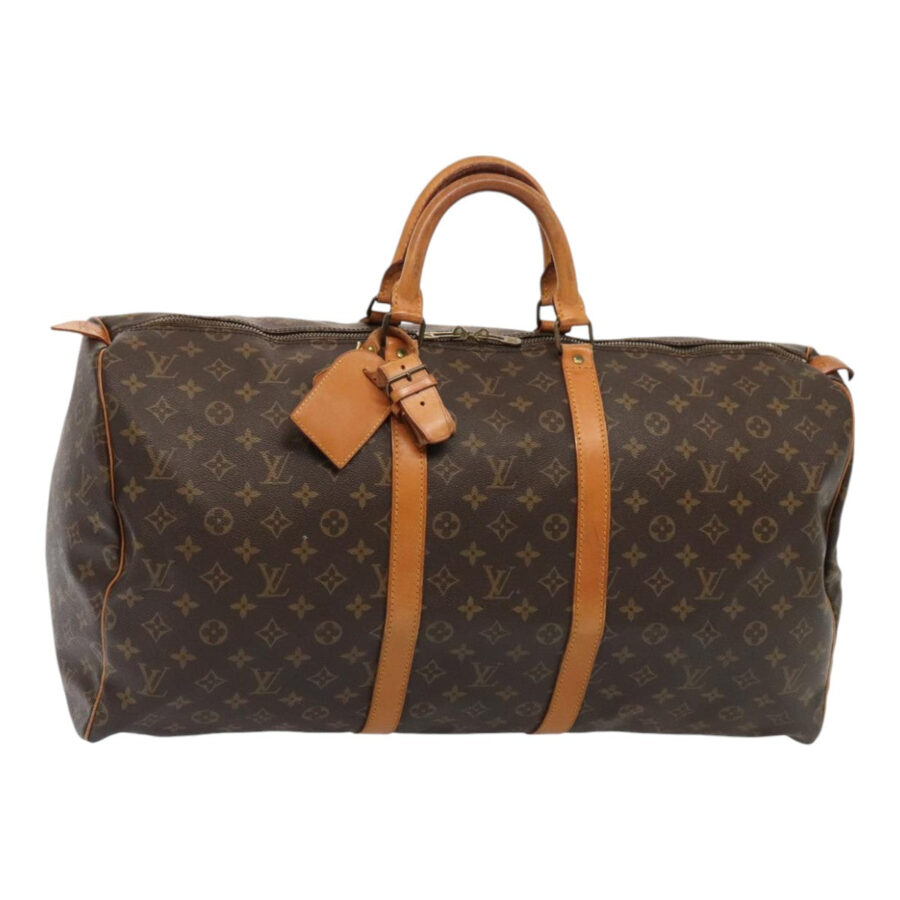 LOUIS VUITTON Monogram Keepall 55 Boston Bag LV Auth bs17135 | Studio Nafay