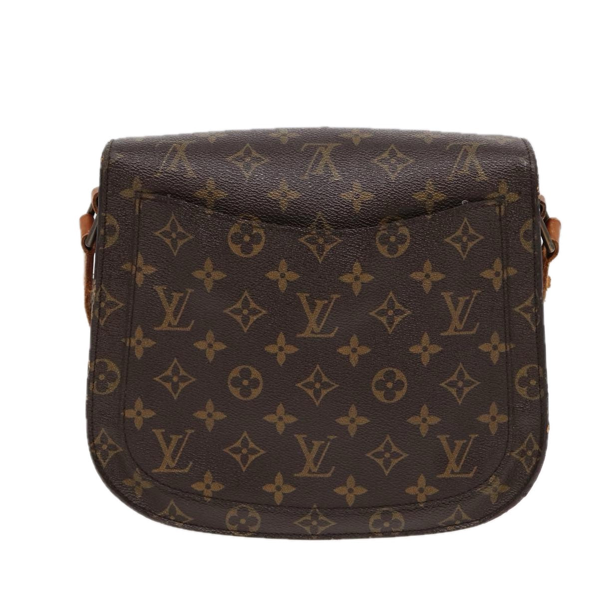 LOUIS VUITTON Monogram Saint Cloud GM Shoulder Bag LV Auth bs17267