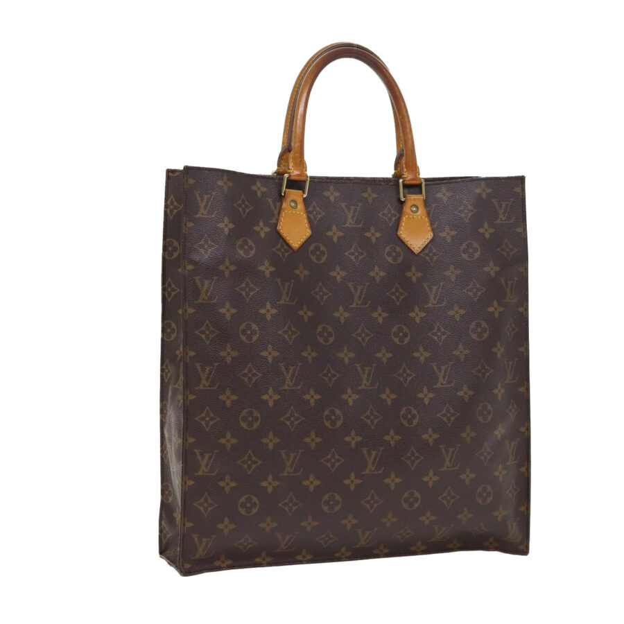 LOUIS VUITTON Monogram Sac Plat Hand Bag LV Auth bs17282 | Studio Nafay