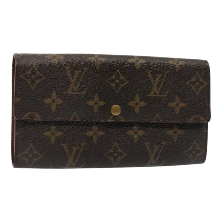 LOUIS VUITTON Monogram Portefeuille Sarah Long Wallet LV Auth bs17395 | Studio Nafay