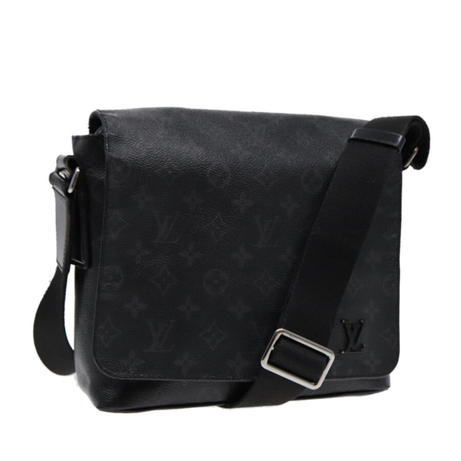LOUIS VUITTON Monogram Eclipse District PM Shoulder Bag LV Auth bs17527 | Studio Nafay