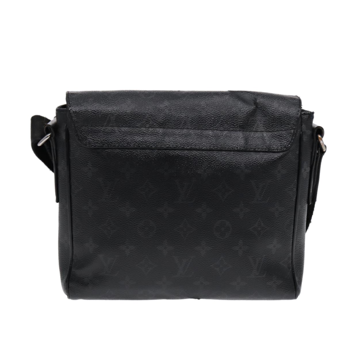 LOUIS VUITTON Monogram Eclipse District PM Shoulder Bag LV Auth bs17527