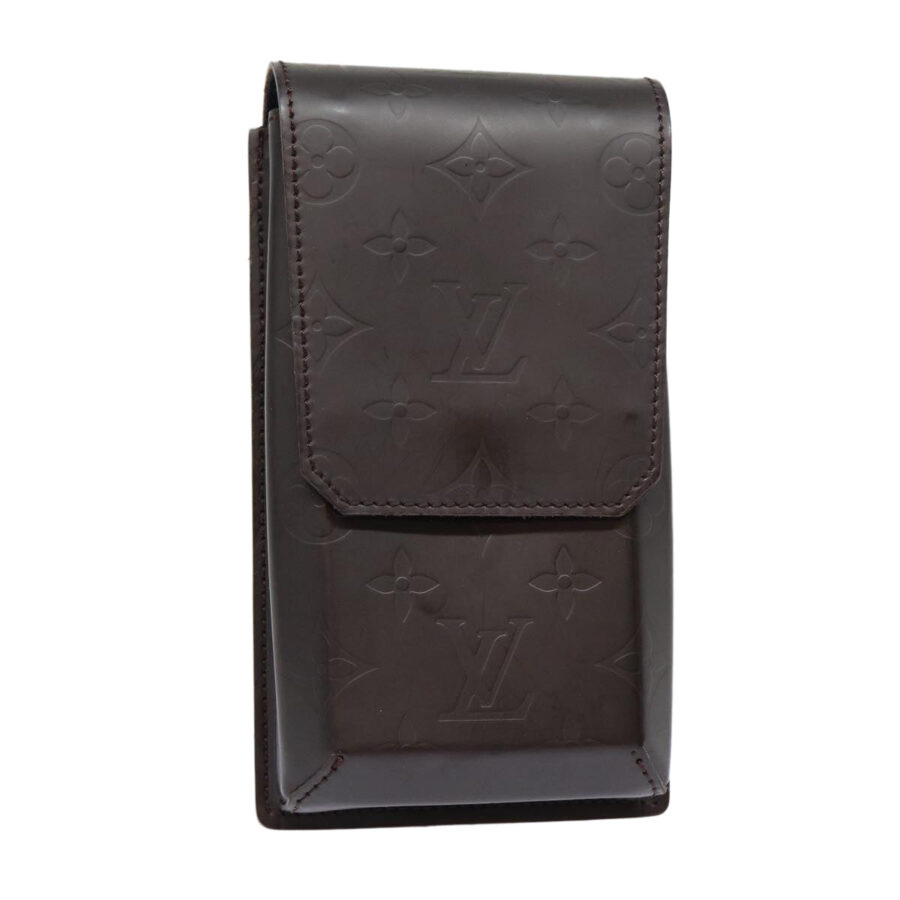 LOUIS VUITTON Monogram Lace Haggie Pouch Brown LV Auth bs17577 | Studio Nafay