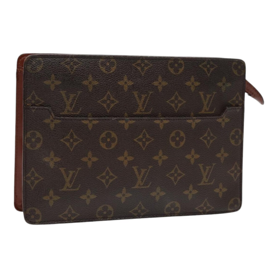 LOUIS VUITTON Monogram Pochette Homme Clutch Bag LV Auth bs17617 | Studio Nafay