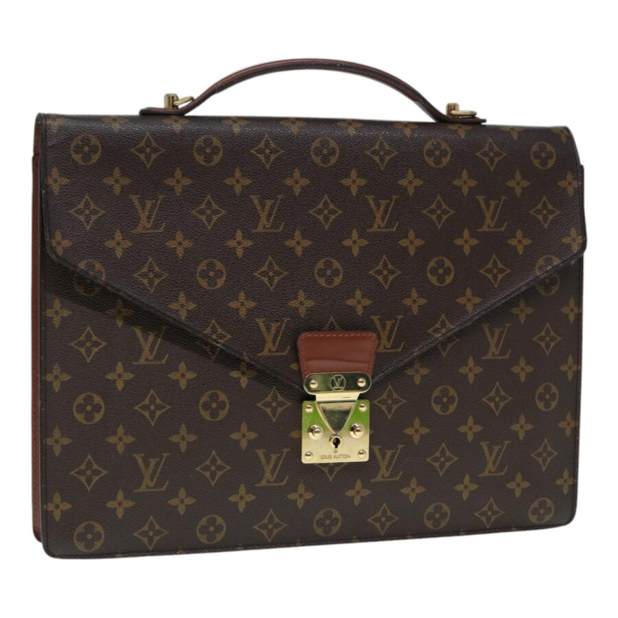 LOUIS VUITTON Monogram Porte Documents Bandouliere Bag LV Auth bs17736 | Studio Nafay