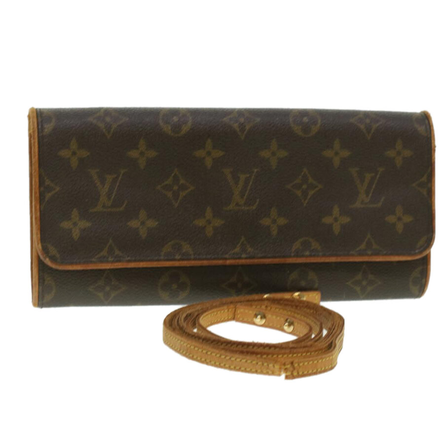 LOUIS VUITTON Monogram Pochette Twin GM Shoulder Bag LV Auth bs4213 | Studio Nafay