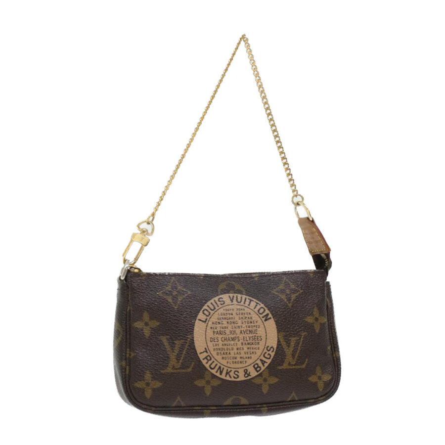 LOUIS VUITTON Monogram T&B Mini Pochette Accessoires Pouch LV Auth bs6287 | Studio Nafay