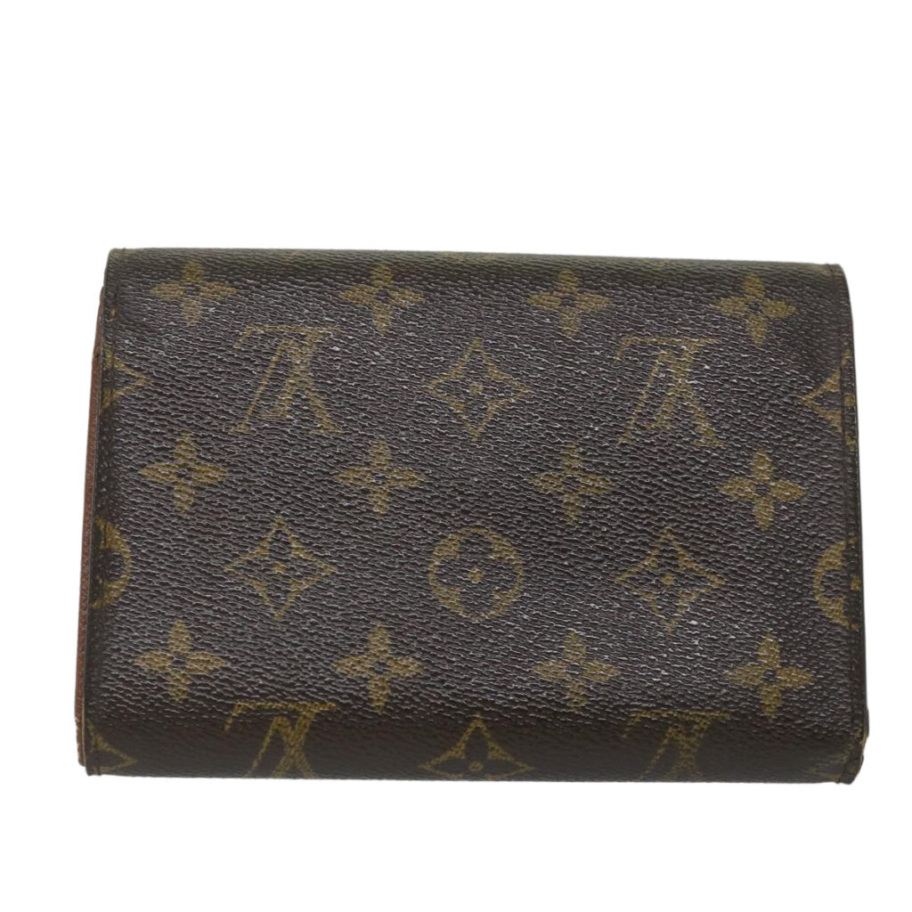 LOUIS VUITTON Monogram Porte Tresor Etui Chequier Wallet LV Auth bs9204 - Product Image 2
