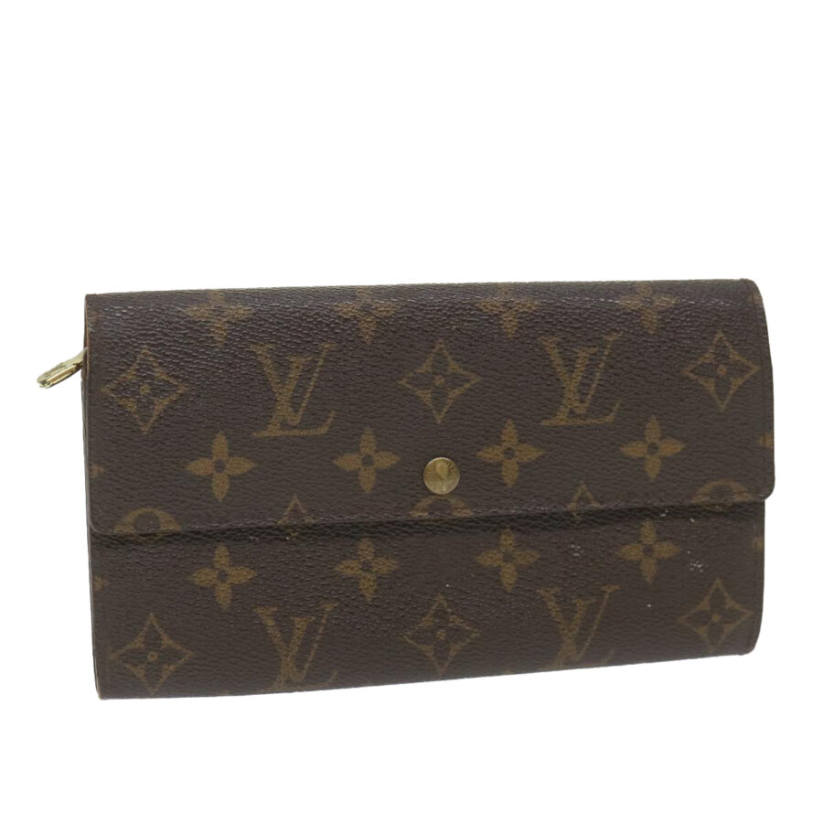 LOUIS VUITTON Monogram Portefeuille Sarah Long Wallet LV Auth bs9879 | Studio Nafay