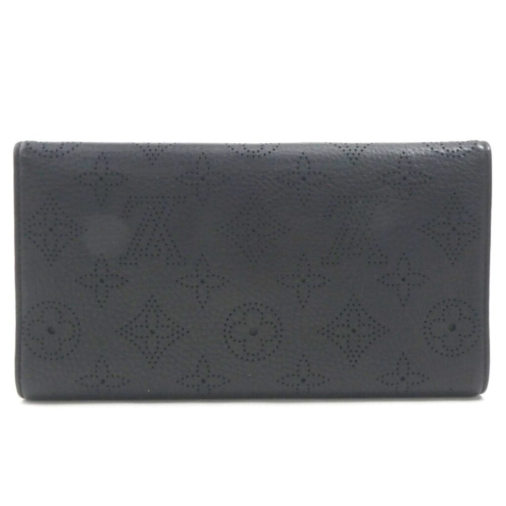 Louis Vuitton Mahina Leather Long Wallet (Bi-Fold)