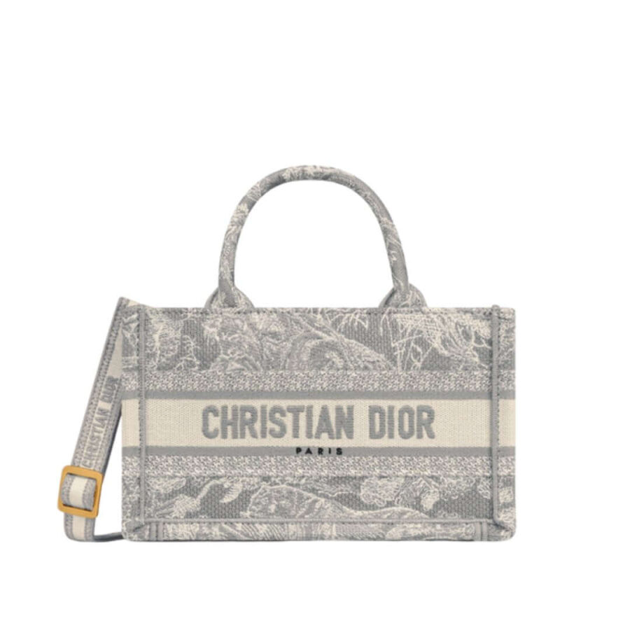 Mini Dior Book Tote with Strap | Studio Nafay