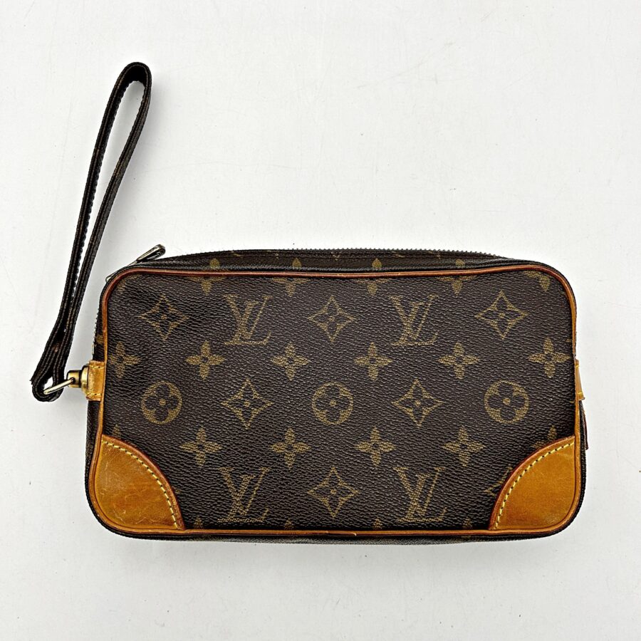 LOUIS VUITTON Monogram Pochette Marly Dragonne lv9919cc | Studio Nafay