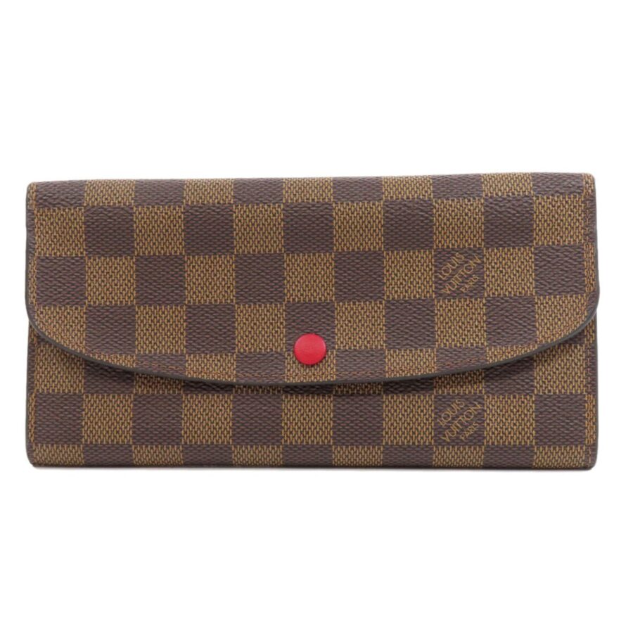 Louis Vuitton Monogram Rouge Monogram Canvas Long Wallet (Bi-Fold) | Studio Nafay