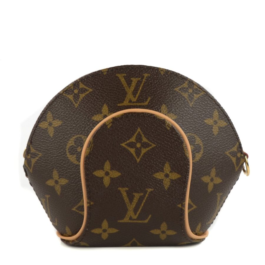 Louis Vuitton Monogram Mini Ellipse Pouch Bag