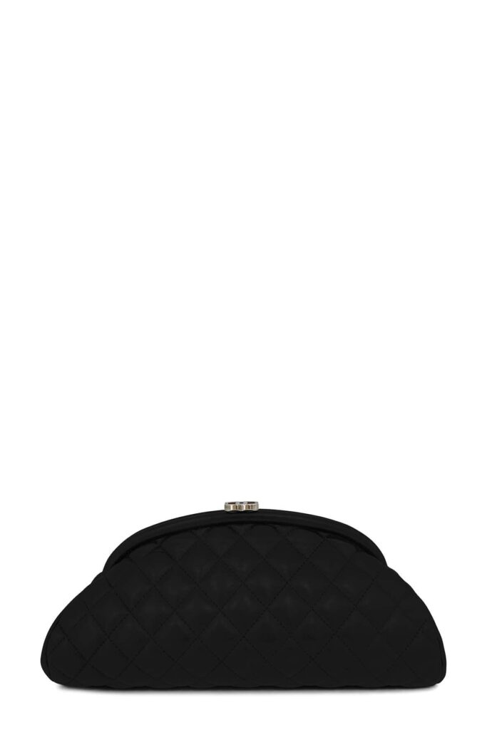 Quilted Timeless Clutch Black - Product Image 2