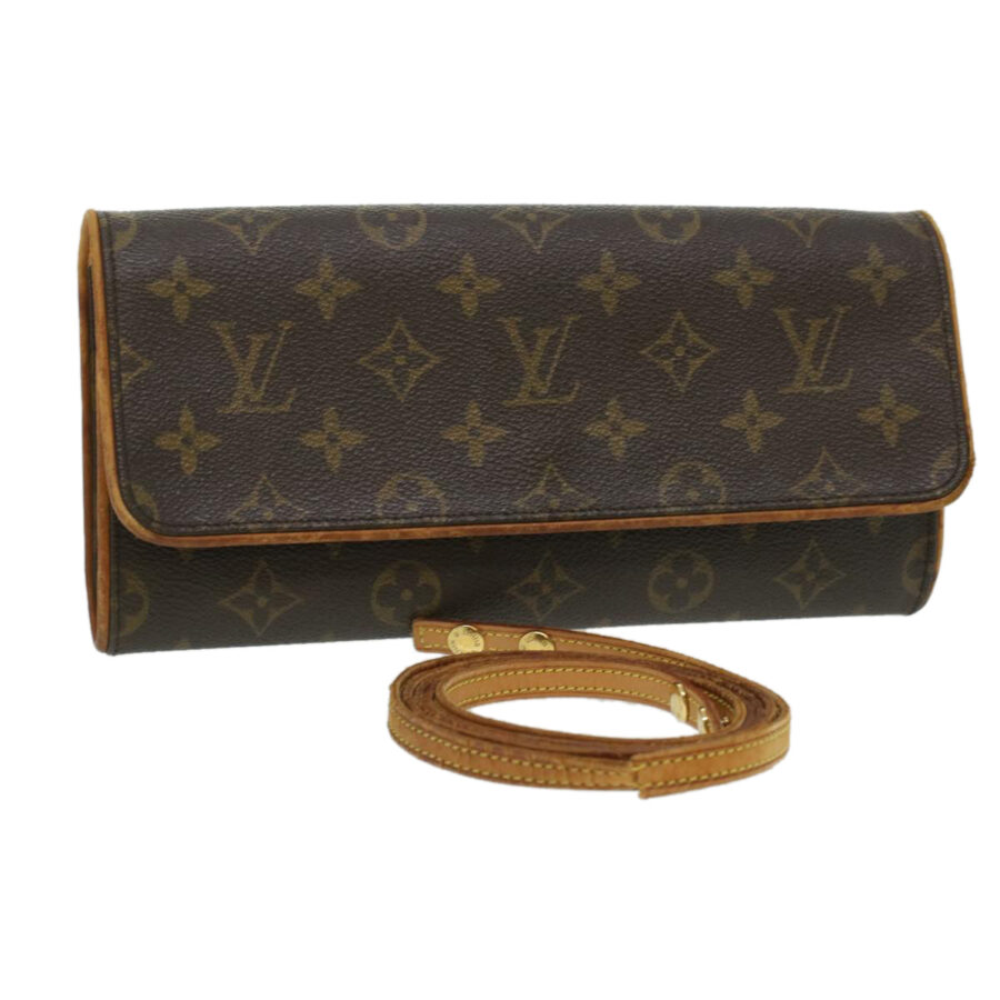 LOUIS VUITTON Monogram Pochette Twin GM Shoulder Bag LV Auth cl283 | Studio Nafay