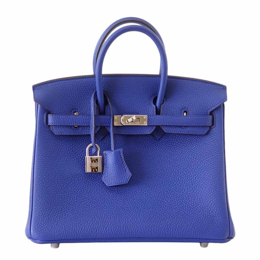 HermesBirkin 25 Bleu Electric Bag | Studio Nafay