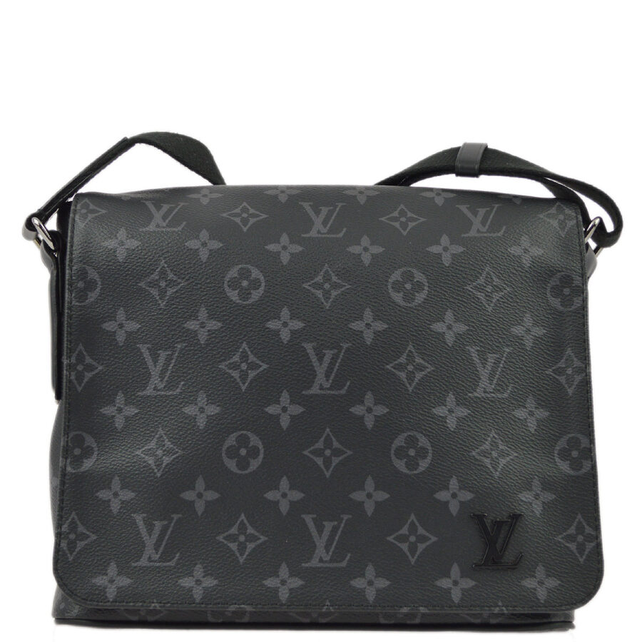 Louis Vuitton Monogram Eclipse District PM Shoulder Bag | Studio Nafay