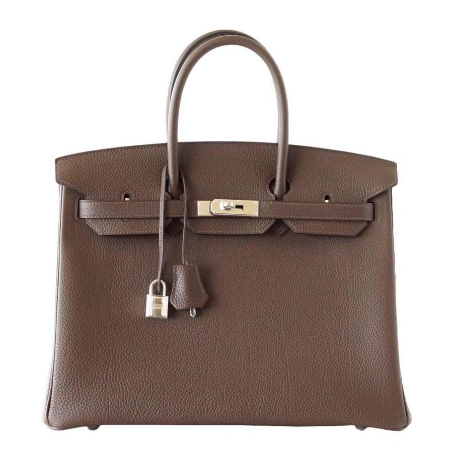 HermesBirkin 35 Ecorce Togo Bag | Studio Nafay