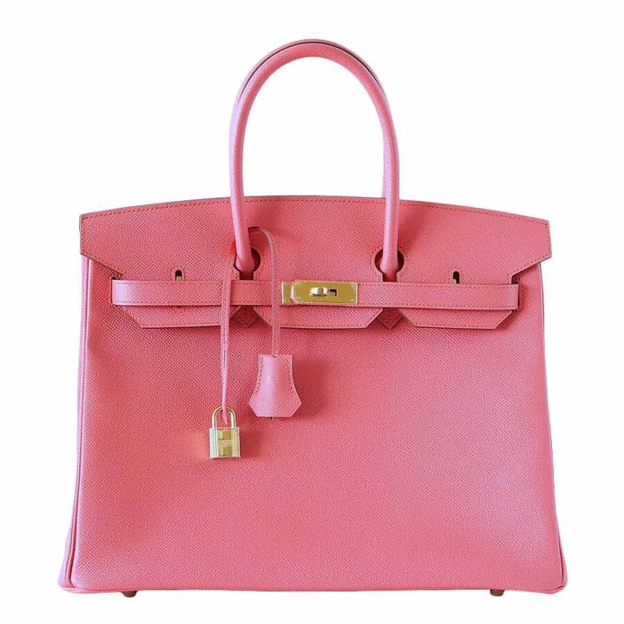 HermesBirkin 35 Flamingo Epsom Bag | Studio Nafay