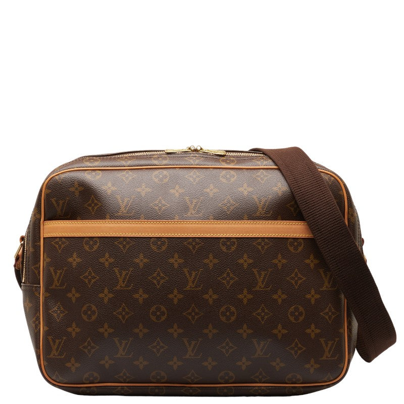 Louis Vuitton Monogram Reporter GM Shoulder Bag Brown PVC Leather Louis Vuitton | Studio Nafay