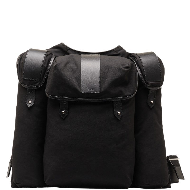 Dior Rucksack Backpack Black Silver Nylon Leather Men Dior Rucksack | Studio Nafay
