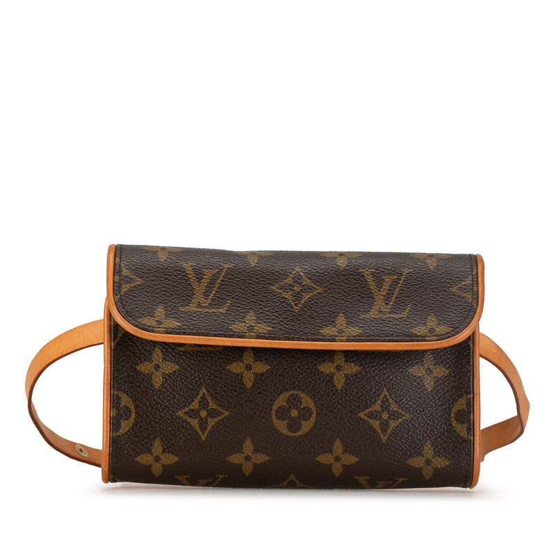 Louis Vuitton Monogram Poschet Florentine XS Body Bag Waist Bag Brown PVC Leather Louis Vuitton | Studio Nafay