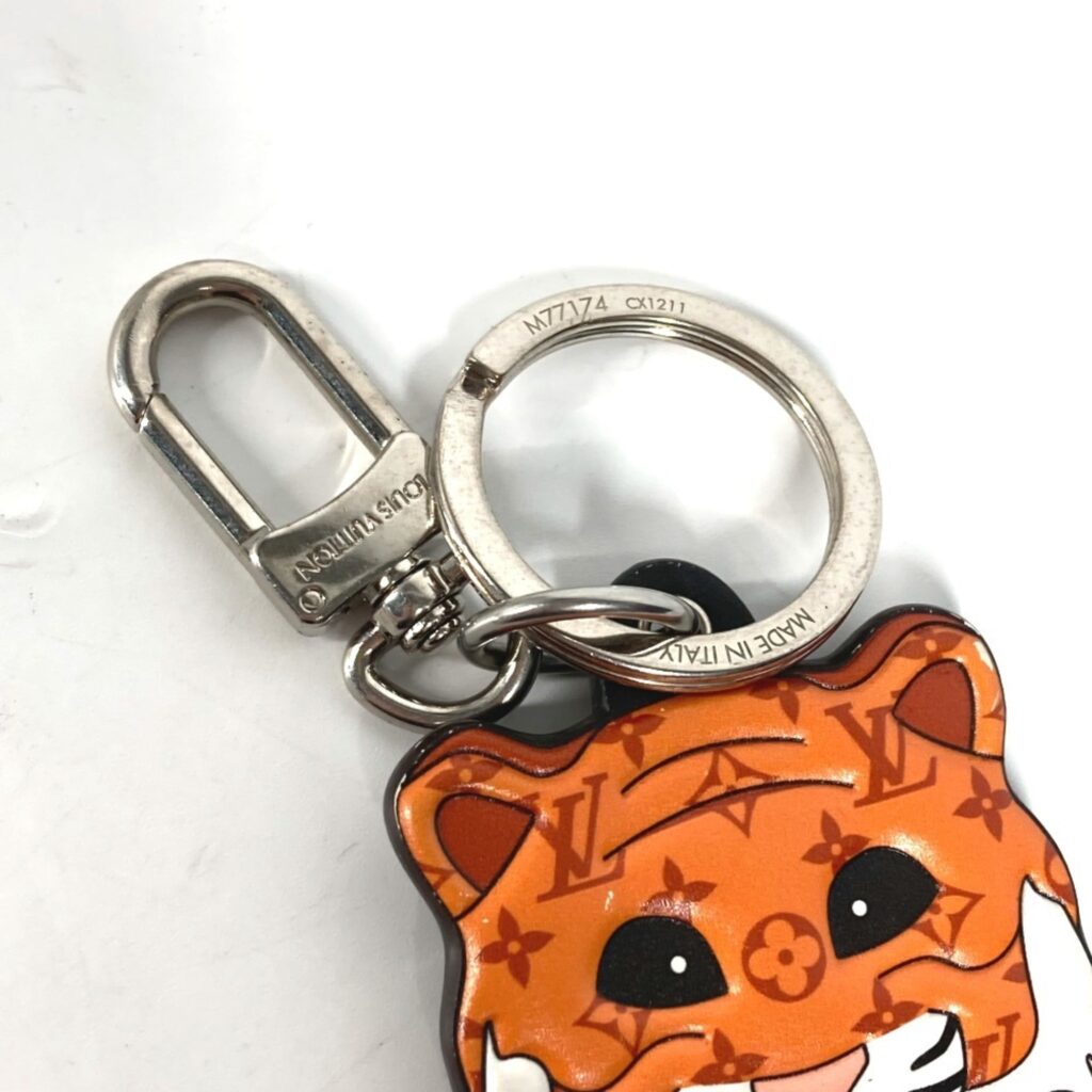 Louis Vuitton Leather Keyring