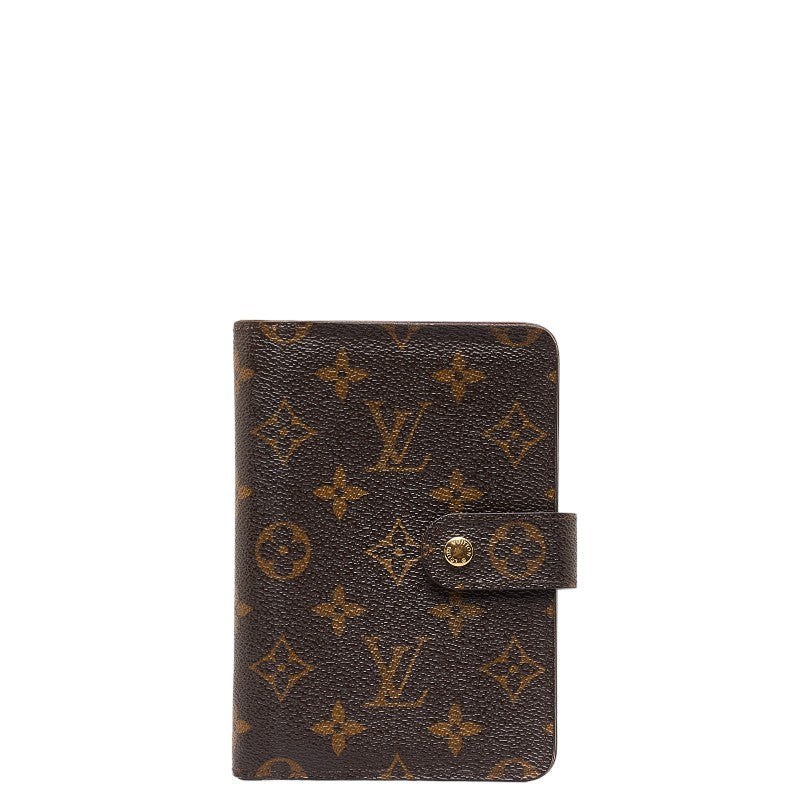 Louis Vuitton Monogram Portepapier Double Fold Wallet Brown PVC Leather Louis Vuitton | Studio Nafay