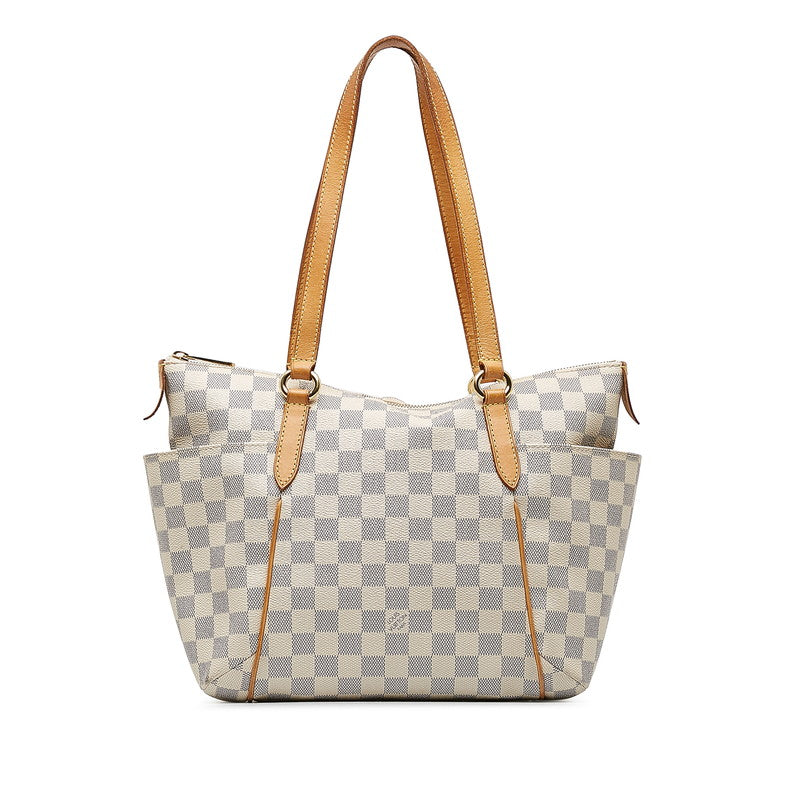 Louis Vuitton Damière Azur Toilet White PVC Leather Louis Vuitton | Studio Nafay