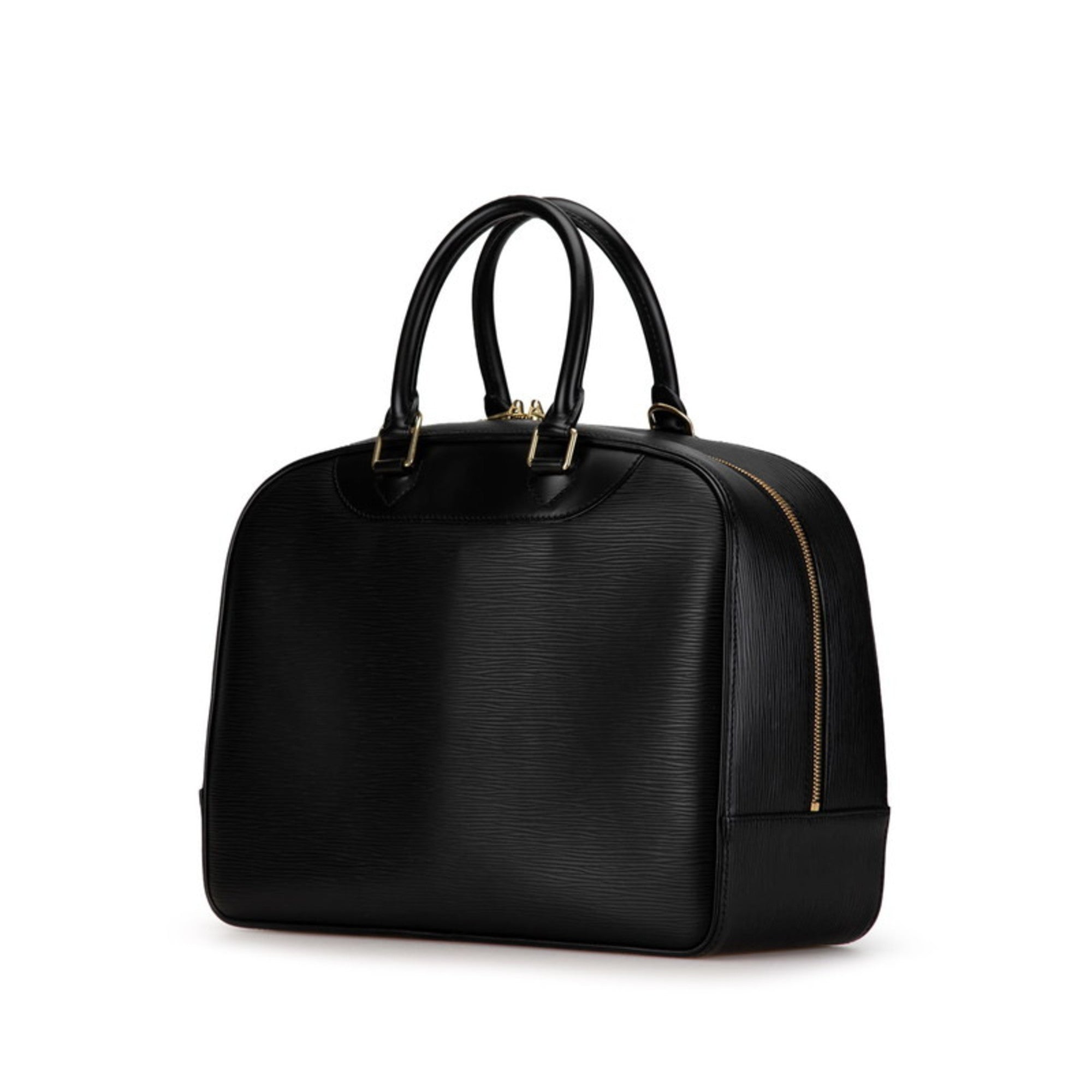 Louis Vuitton Noir Leather Handbag
