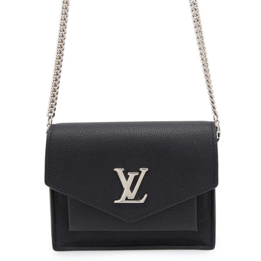 Louis Vuitton Leather Pochette Shoulder Bag