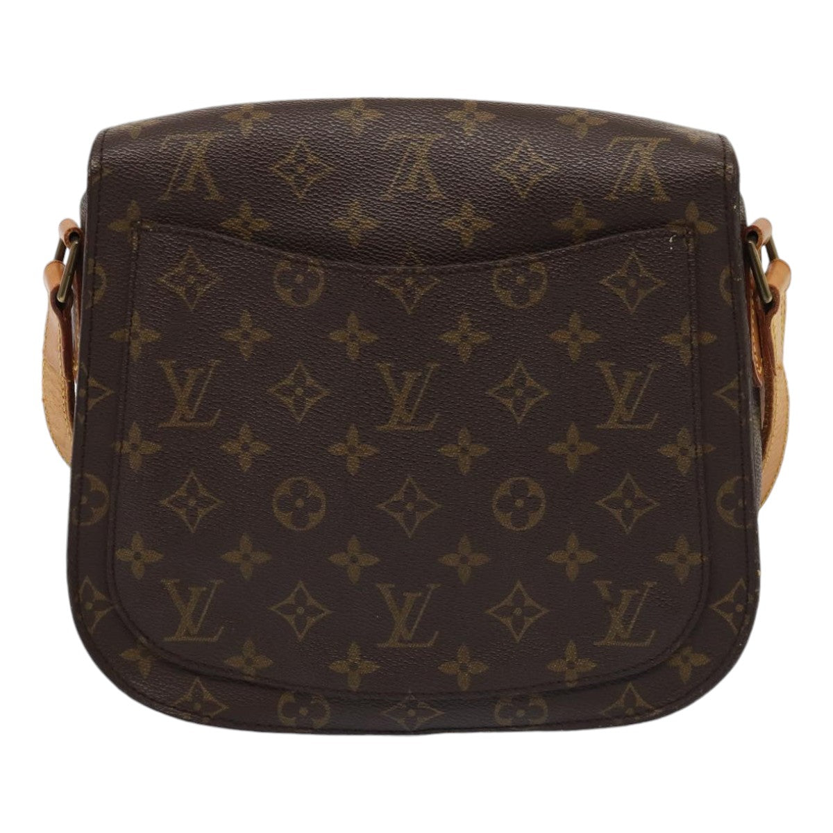 LOUIS VUITTON Monogram Saint Cloud GM Shoulder Bag LV Auth ep5422