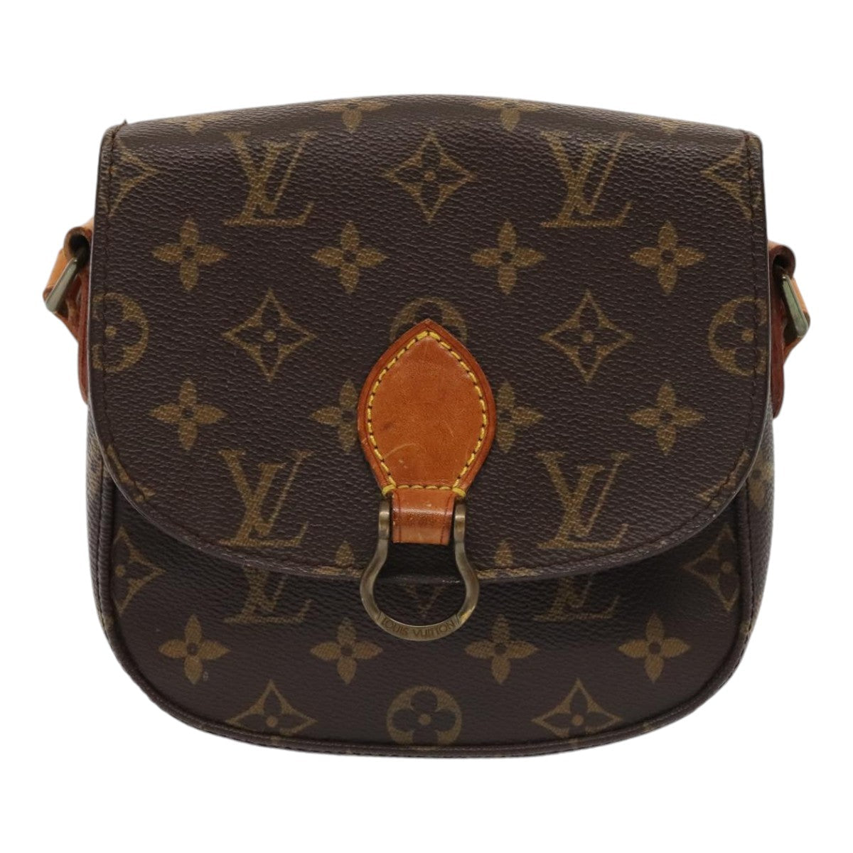 LOUIS VUITTON Monogram Saint Cloud PM Shoulder Bag LV Auth ep5551