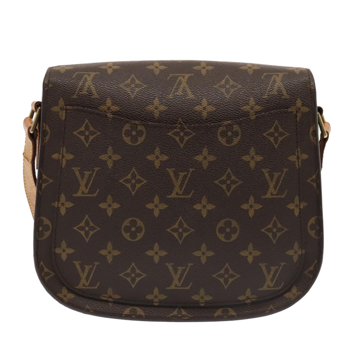 LOUIS VUITTON Monogram Saint Cloud GM Shoulder Bag LV Auth ep5577